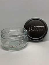 New RAW Rolling Papers 6 Ounce Mason Jar for Air Tight Storage picture