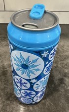 Cool Gear 16 oz Soda Can Water Bottle Travel Cup Tumbler FLASHY FLAKES picture