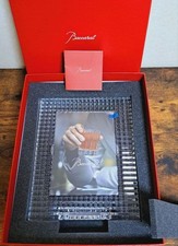 Baccarat Eye Collection Photo Frame Picture Stand Crystal 2814855 Clear New picture