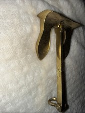 Greek  Chandris Cruise Lines Solid Brass Swiveling Anchor 6.5” Paperweight picture