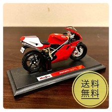 Maisto Ducati 996 SPS motorcycle model with pedestal #adaaf2 picture