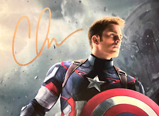 Chris Evans [Avengers: Captain America] Hand Signed 7x5
