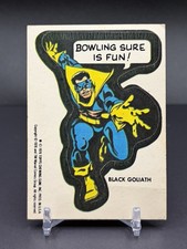 Topps Marvel 1976 Super Heroes Gum Stickers - BLACK GOLIATH - Rookie- 1 Asterisk picture