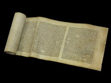 Antique 18th-Century Megillat Esther – Rare Kabbalistic Ashkenazi Script Germany picture