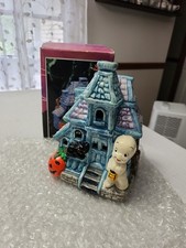Vintage 1987 Casper Friendly Ghost Ceramic Haunted House With Box - Please Read picture