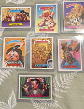 Topps Garbage Pail Kids 1987/1988 The Garbage Gang Base Set 7-Card Lot picture