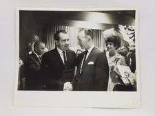 1966 Republican Dinner Wichita Kansas Richard Nixon 8x10 Black & White Photo Vtg picture