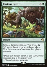 Curious Herd ~ Commander: Ikoria [ NM ] [ Magic MTG ] picture