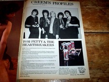 TOM PETTY & HEARTBREAKERS ( CREEM'S PROFILES ) 1980 PROMO Ad BOY HOWDY beer NM- picture