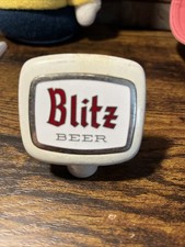 Vintage Blitz Weinhard Beer Tap Handle.  Man Cave Rare 2.5 Inch Solid Material picture