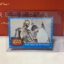 ULTRA RARE 1977 Star Wars Allens & Regina NZ Luke C3PO 27 rarer ++ Scanlens picture