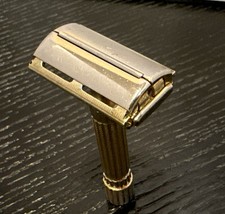 Vintage 1946-47 Gillette ARISTOCRAT Safety Razor/Double Edge/TTO picture