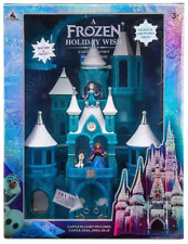 NEW RARE Disney Parks Frozen Holiday Wish Walt Disney World Castle Play Set New picture