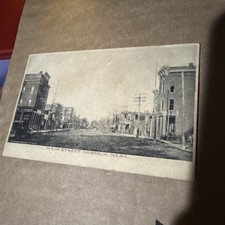 Early 1900 Postcard Main Street Norfolk Ne picture
