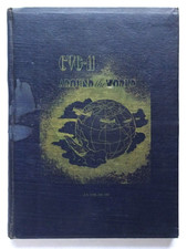 US NAVY CARRIER AIR GROUP ELEVEN 1947-1948 WORLD CRUISE BOOK 