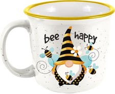 Spoontiques 21556 Bee Happy Gnome Camper Mug picture