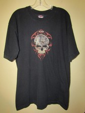HARLEY DAVIDSON MOTORCYCLES Men Size XL Beartooth, Billings MT Black t-Shirt picture