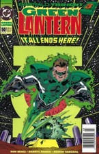 Green Lantern #50 Newsstand Glow in the Dark Cover (1990-2004) DC picture