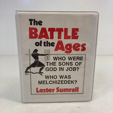 The Battle of The Ages Who Were The Sons of God By Lester Sumrall Cassette Tapes picture