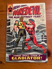 Daredevil #18 - 25 Run Lot of 8 Marvel 1966 1st Gladiator & 1st Leap-Frog VG/FN picture