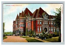 Masonic Home, Utica NY c1906 Vintage Postcard picture