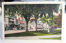 1915-30 MANCHESTER BY THE SEA Massachusetts Ma. Postcard Of The Square unposted picture