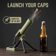 Mortar Bottle Opener Beer Bottle Mortar Opener Tube, 51mm Heavy Duty Tactical Ca picture