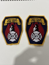 TWO SAYVILLE Long Island NEW YORK FIRE Dept Patch’s picture