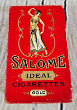 VTG 1924 Salome Ideal Perfumed Cigarette Box Rosedor NY Art Deco Flapper Box picture