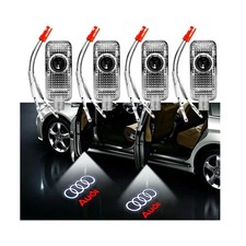 4-Pack Car LED Door Light Logo, Car Door Light Emblem Projectors Compatible with picture