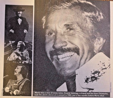 1987 Country Singer Marty Robbins picture