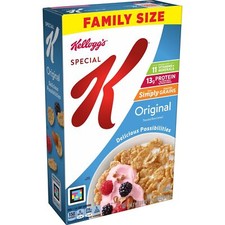 Kellogg's Special K Breakfast Cereal 18 Ounce Pack of 6 Healthy Rice Flakes picture