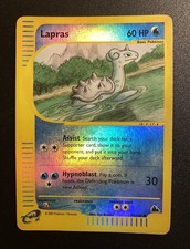 Pokemon Card-Lapras-Skyridge-71/144-HoloReverse-ENG- Good picture