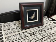 Vintage Arabic Silver 925 Framed Dagger Knife – Unique Yemeni Sword Display picture