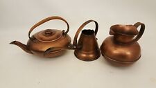 Vintage Craftsman Co. copper teapot, watering can, pitcher 312 343 303 picture