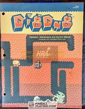 Dig Dug - Atari - -Arcade Manual -Schematics Instructions picture