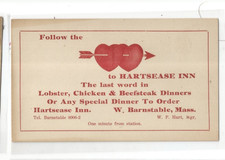 HARTSEASE INN LOBSTER CHICKEN BARNSTABLE CAMP WEST BARNSTABLE MASSACHUSETTS MASS picture