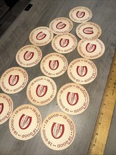 Lot of 15 Vintage Gibbons Brewery Beer Coasters Wilkes-Barre PA 1960s Era picture