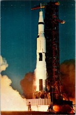 Between Titusville & Melbourne FL : NASA CARD - KENNEDY SPACE CENTER a/12 BI1974 picture