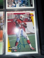 Simeon Rice Arizona Cardinals signed Football card picture