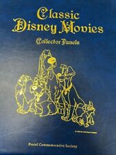 Classic Disney Movies Collector Panels Postal Society Stamp Book Set - 80 Pages picture