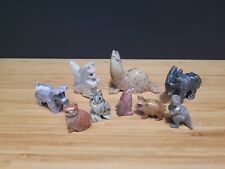 Lot Of 9 Marble Figurines picture