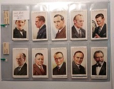 1934-35 Wills's Cigarettes Radio Celebrities 1st & 2nd Series Sets picture