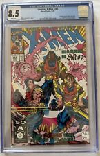 Uncanny X-Men #282 CGC 8.5 WP 1st Bishop Portacio Art 1991 Direct Edition picture