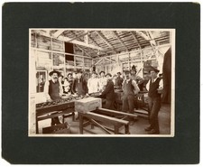 Trio of 1910s Photos of Industrial Orange Packing House, San Dimas, California picture