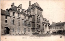 Meaux Cour de l'ancien Evêché Building View Photo Postcard picture