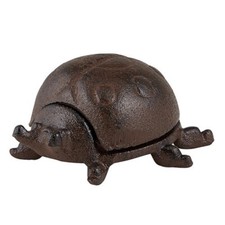  Ladybug Cast Iron Trinket Key Keeper Box Secret Stash 5