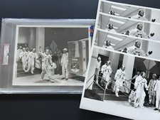 1969 NASA Apollo 11 Crew Astronauts Aldrin, Armstrong, Collins Press Photo lot picture