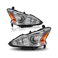 AUTOSAVER88 Headlight Assembly Compatible with 2013 2014 2015 Altima 4-Door S... picture