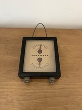 Vintage 1930’s Atmo-Stat thermometer and humidity gauge picture